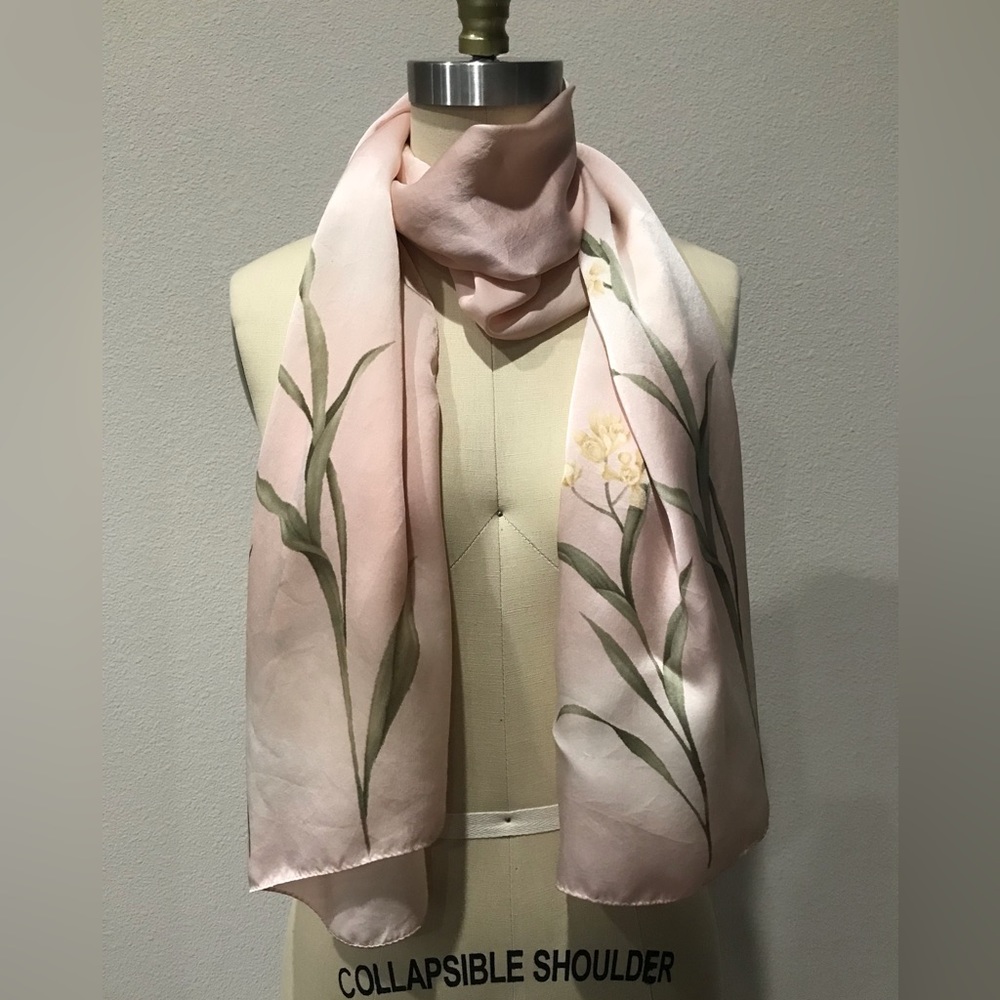 CARTER CLUB Pink Floral Scarf